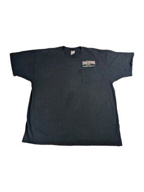 T shirt  2XL 2007 Rust In Peace Iron Horse Saloon Bike Week Ormond Beach FL LS